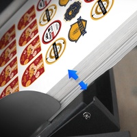 HCX Nuevo Plotter de Alimentación de Hojas Multivoltaje Totalmente Automático de Alta Precisión, Cortadora de Etiquetas Multihojas, Máquina Troqueladora de Hojas de Adhesivos