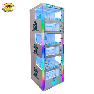 Máquina Gachapon de Doble y Triple Plataforma con Aceptador de Monedas Metálicas, Máquinas Expendedoras para Niños en Inglés - Product Image 2