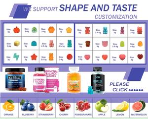 Gummies à la <span class=keywords><strong>taurine</strong></span>, au magnésium, à la maca et à l'ashwagandha, capsules molles à l'huile de nigelle pour la fertilité - Product Image 6