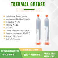 High Temperature Heatsink Insulator Gap Filling Adhesives Grease 1.0~6W/mk Silicone-Based Thermal Paste