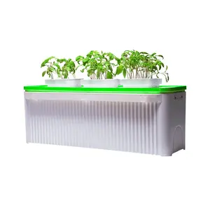 Planta automática de jardinería inteligente, sistema de cultivo de vegetales hidropónico para interior, pequeño jardín