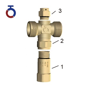 Vanne antigel en laiton pour collecteur à plaques plates de pompe à chaleur monobloc à <span class=keywords><strong>source</strong></span> d'air, Vanne antigel pour pompe à chaleur - Product Image 4