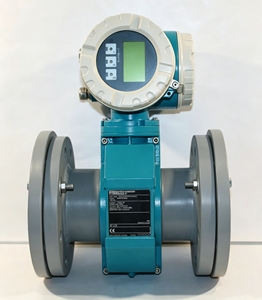 Débitmètre électromagnétique industriel de type intégré avec revêtement en caoutchouc PTFE, transmetteur de débit magnétique pour liquides conducteurs HART 4-20mA - Product Image 2