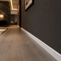 Plinthe moderne fluorescente en PS – Étanche et insonorisante pour villa, salle de sport, hôpital, chambre et usage commercial