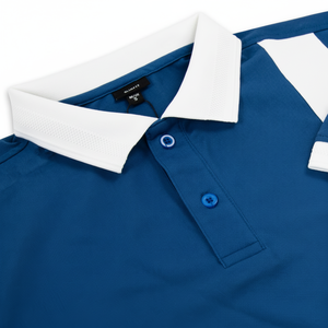 Polo de sécurité haute visibilité avec logo personnalisé pour hommes, t-shirts, pantalon orange fluorescent, bleu, jaune, vert, rouge, taille ordinaire, imprimé en maille - Product Image 1