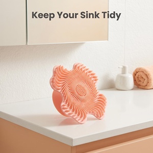 Brosse nettoyante faciale en silicone à ventouse en forme de fleur, à poils doux, exfoliante en profondeur, portable, pour massage du visage en voyage - Product Image 6