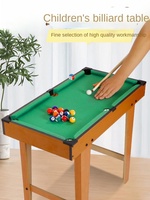 Ensemble de table de billard miniature pour enfants, planche de densité, 35x70x60cm, jouet pour la maison