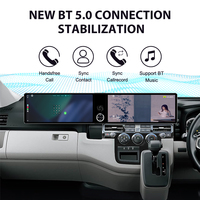 Écran LCD double 12,3 pouces ZWNAV pour Toyota HiAce 2019+, écran Carplay, autoradio Android 13, lecteur multimédia, navigation GPS