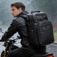 Sac à dos de sport résistant aux intempéries, sac de sport robuste 35L avec compartiment pour ordinateur portable, poche cachée, compartiment ventilé pour chaussures, idéal pour la randonnée