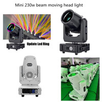 Projecteur à tête mobile Sharpy Beam 230W 7R DMX512 avec Gobo Arc-en-ciel pour discothèque, DJ, concert, location de scène et performance