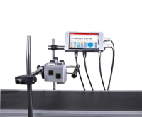 Imprimante jet d'encre UV à deux têtes pour date d'expiration, machine de codage par lots, imprimante jet d'encre industrielle TIJ 2.5 portable en ligne