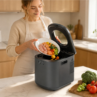 Machine automatique pour la préparation de nourriture pour animaux de compagnie, 500W, avec pot intérieur en céramique nano de 4,2L, temps de cuisson réglable de 5 à 300 minutes