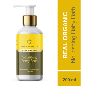 ครีมอาบน้ำบำรุงผิวสำหรับเด็กทารกได้รับการรับรองจากสมุนไพรอายุรเวทตามธรรมชาติ - Product Image 1