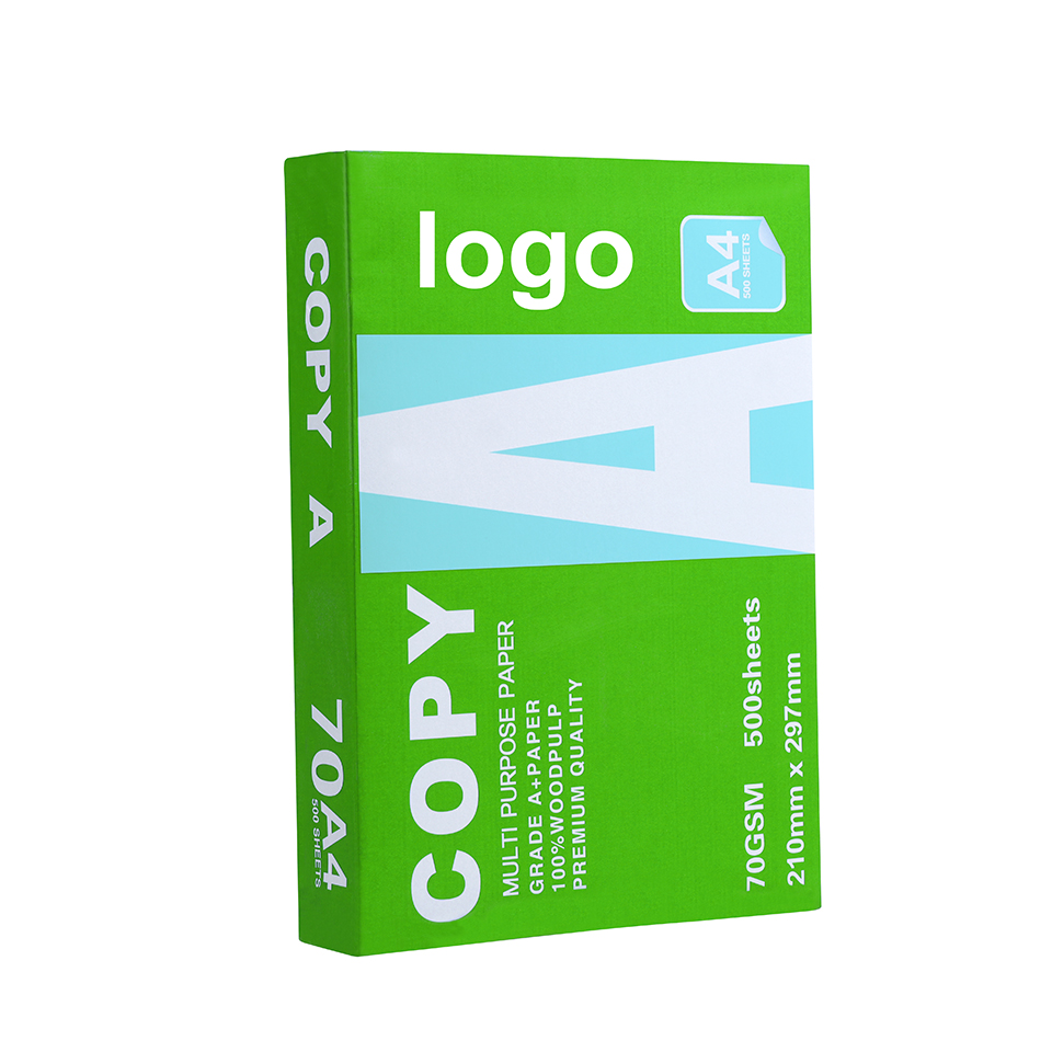 Копировальная бумага 20 фунтов 8,5 дюйма x 11 дюймов 92 яркая 100% углеродистая нейтральная кислота без содержания сахарного тростника отходное волокно 500/рейм