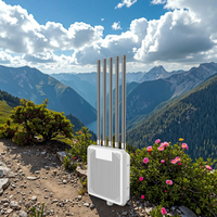 Punto de Acceso Inalámbrico de Alta Potencia para Exteriores MWS HW3000L, WiFi6 de Doble Banda, 3000M, Repetidor Wave2 4x4 MU-MIMO, 12-48V