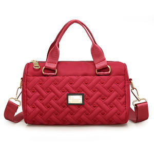 Bolso de hombro ligero de gran capacidad para mujer de tela <span class=keywords><strong>Oxford</strong></span>, bolso de mensajero portátil multifuncional, nailon acolchado - Product Image 5