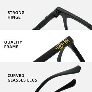 Nouvelles Lunettes de Lecture 2026 pour <span class=keywords><strong>Ordinateur</strong></span>, <span class=keywords><strong>Anti</strong></span>-Lumière Bleue, Presbytie, Grande Monture, Tendance et Élégantes, pour Femmes et Hommes, En Stock - Product Image 3