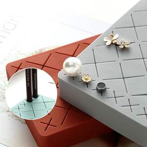 Support à Rouge à Lèvres en Silicone, Organisateur Cosmétique, Présentoir Maquillage pour Pinceaux, Rouge à Lèvres, Crayons Yeux, Vernis à Ongles - Product Image 3