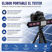 Testeur solaire portable EL avec tablette 10,4 pouces et logiciel Wi-Fi pour le diagnostic des modules photovoltaïques