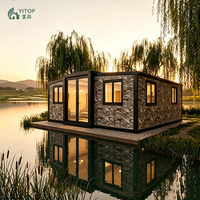 Maison préfabriquée extensible professionnelle et durable, abri étanche et résistant à l'humidité, mini-maison, maison conteneur extensible haut de gamme, personnalisable