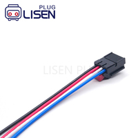 Connecteur IP67 4 broches 7N0972704 3AA972714, boîtier de contact plat noir pour VW Audi Skoda