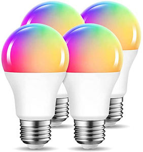 <span class=keywords><strong>Ampoule</strong></span> LED intelligente WIFI contrôlée par l'application Tuya, A19, plastique, 9W, E26, 110V-220V, commande vocale pour Alexa Echo <span class=keywords><strong>Google</strong></span> Home, résidentiel - Product Image 5