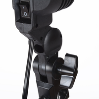 Accessoires de studio photo, adaptateur universel de douille E27 pour lampe simple, en matériau ABS, alimenté par prise
