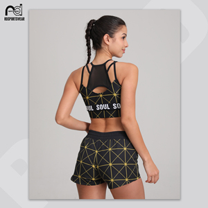 Tenue d'entraînement de cheerleading personnalisée, style mode, sublimation - Product Image 2