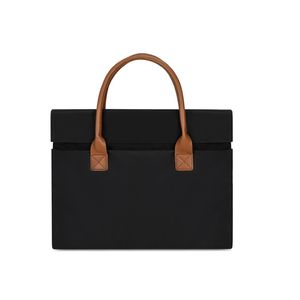 Housse d'ordinateur portable personnalisée avec logo et taille sur mesure, en cuir, avec poignée, pour une organisation professionnelle optimale - Product Image 4
