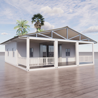 Concevez votre maison conteneur moderne avec un toit incliné élégant et un kit d'assemblage facile pour une construction rapide d'espaces habitables