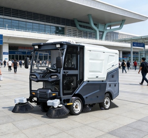 Barredora <span class=keywords><strong>de</strong></span> Pisos con Tracción en las Cuatro Ruedas, Motor y Cepillo Hidráulico con Elevación Eléctrica, Acción <span class=keywords><strong>de</strong></span> Seguridad Sensible - Product Image 5