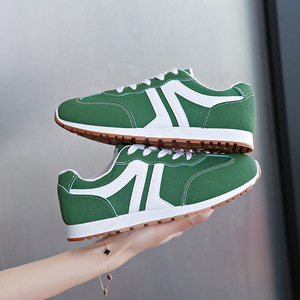 Nouvelles chaussures plates polyvalentes et respirantes pour femmes, semelle souple, style Forrest Gump, sport décontracté, automne printemps - Product Image 3