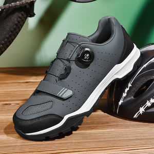 Chaussures de vélo à bouton pour hommes, chaussures basses à enfiler, chaussures de vélo pour le commerce extérieur, chaussures de vélo de montagne, chaussures d'assistance pour vélo de montagne - Product Image 6