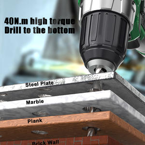 LAOA Perceuse sans fil 16V Tournevis électrique sans balai Mini Tournevis électrique sans fil à batterie DC Lithium-Ion Outils électriques Perceuses - Product Image 2
