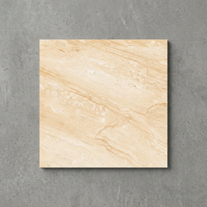Britton Bianco 24x24inch Glazed Porcelain Tiles White Grain Marble Effect Modern Interior <b>Flooring</b> - Product Image 6