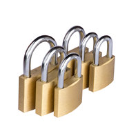 Cadenas en laiton robuste, 30mm 40mm 50mm, pas cher, 12 pièces, dreadlock en cuivre