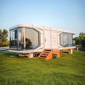 Maisons mobiles modernes, conteneurs préfabriqués mobiles, mini cabines, hôtels, maisons capsules de luxe préfabriquées - Product Image 1