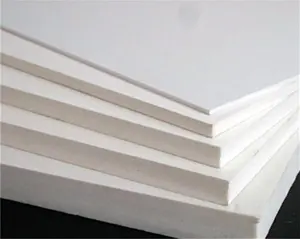Feuille de plastique haute densité Forex Sintra Board Sheet 3mm 4mm 5mm Pvc Celuka Board
