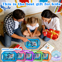 Tablette Android 12 YP 7 pouces pour enfants 2 Go + 32 Go MTK Quad Core Batterie 3000 mAh Wi-Fi Résolution 1024x600 Caméra 0,3 MP + 2 MP