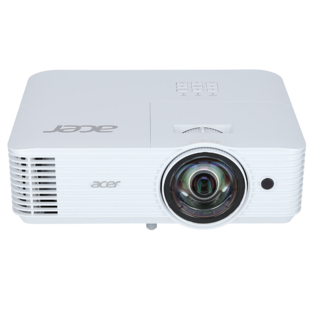 S1386WH DLP WXGA 1280x800 3600 Ansi Lumens Short Throw 4K Projector Business Education Home Projector