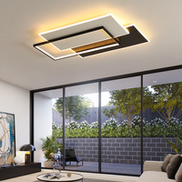 Design créatif plafonnier LED moderne luminaires montés en surface éclairage montage en surface intérieur acrylique led deckenleuchte