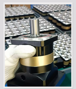 Hộp số hành tinh xoắn ốc chính xác pf80 cho động cơ servo 750W giảm tốc hành tinh trong tỷ lệ tốc độ thiết bị công nghiệp 1-100 - Product Image 2