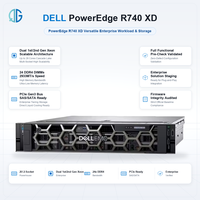 Penjualan Panas Poweredge R740 R740XD 2U Rack Server Rack Storage Server PowerEdge R740XD dengan Prosesor Xeon
