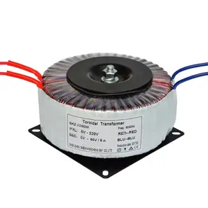 Transformateur torique vers le bas, produits de haute tension moyenne et haute tension, 110v 220v 230v