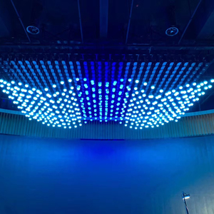 100 Pezzi a Soli 8600€ con 1 Anno di Garanzia, Sistema DMX512, Sfera LED con Verricello, Luci Cinetiche a Sfera LED RGBW Colorate - Product Image 1