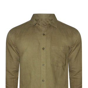 เสื้อเชิ้ตทำงานผู้ชายแบบลำลอง คอตั้ง ผ้าซาติน ระบายอากาศ แห้งเร็ว แขนยาว สั่งตัดได้ - Product Image 5