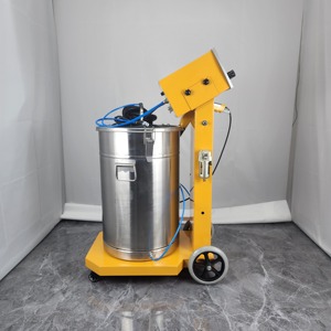 Máy sơn bột chuyên nghiệp để phun chính xác nâng cao giá trị thương hiệu với các thành phần PLC cho chất nền kim loại - Product Image 4