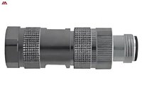 Connecteur industriel d'origine importé, spécification M12, prise mâle 4 broches 370523
