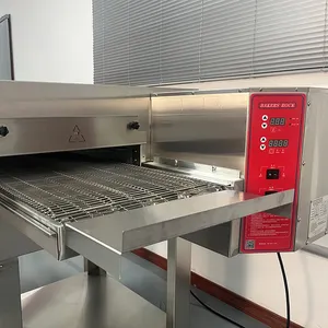 Automatic Pizza Hut Baking Machine Gas Power Conveyor Baking Oven For Pizza