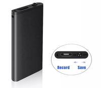 Mini enregistreur audio portable Petit appareil sonore vocal avec prise en charge du format MP3 et WAV pour l'enregistrement